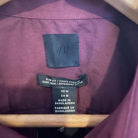 H&M Slim Fit easy iron Shirt - Picture 2 of 2